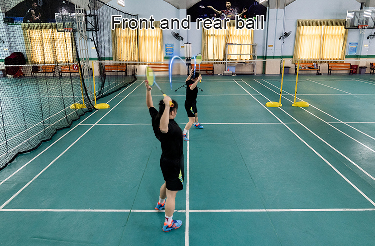 Front and rear court balls training